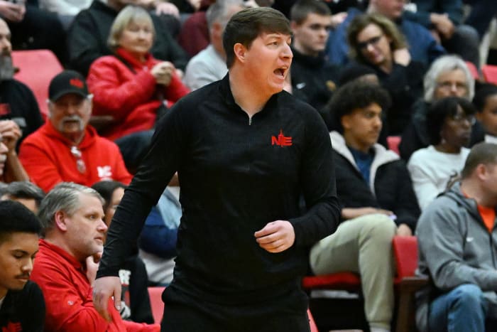 a Putnam North Eugene 5A Oregon boys basketball quarterfinal 2024 Leon Neuschwander 23